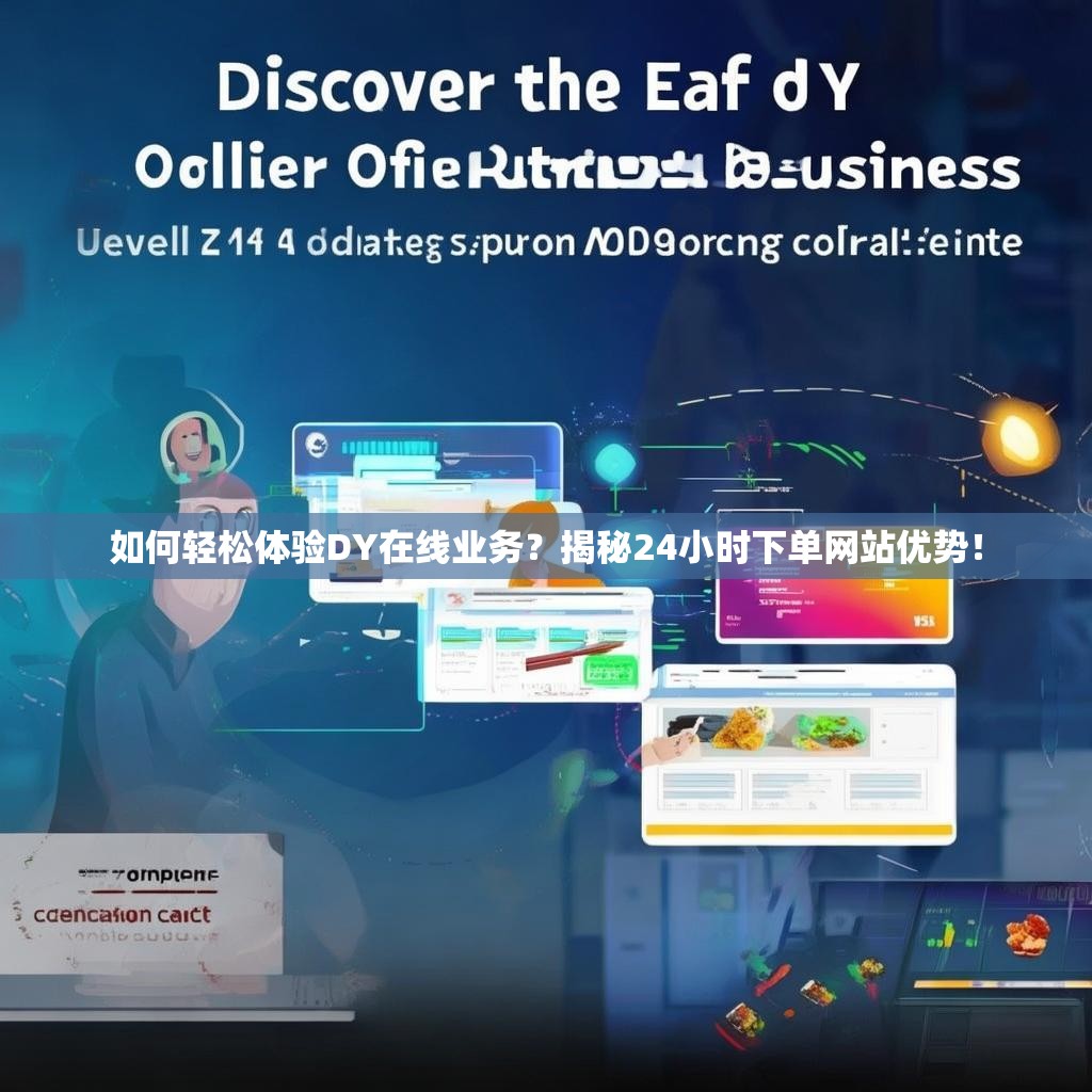 如何轻松体验DY在线业务？揭秘24小时下单网站优势！