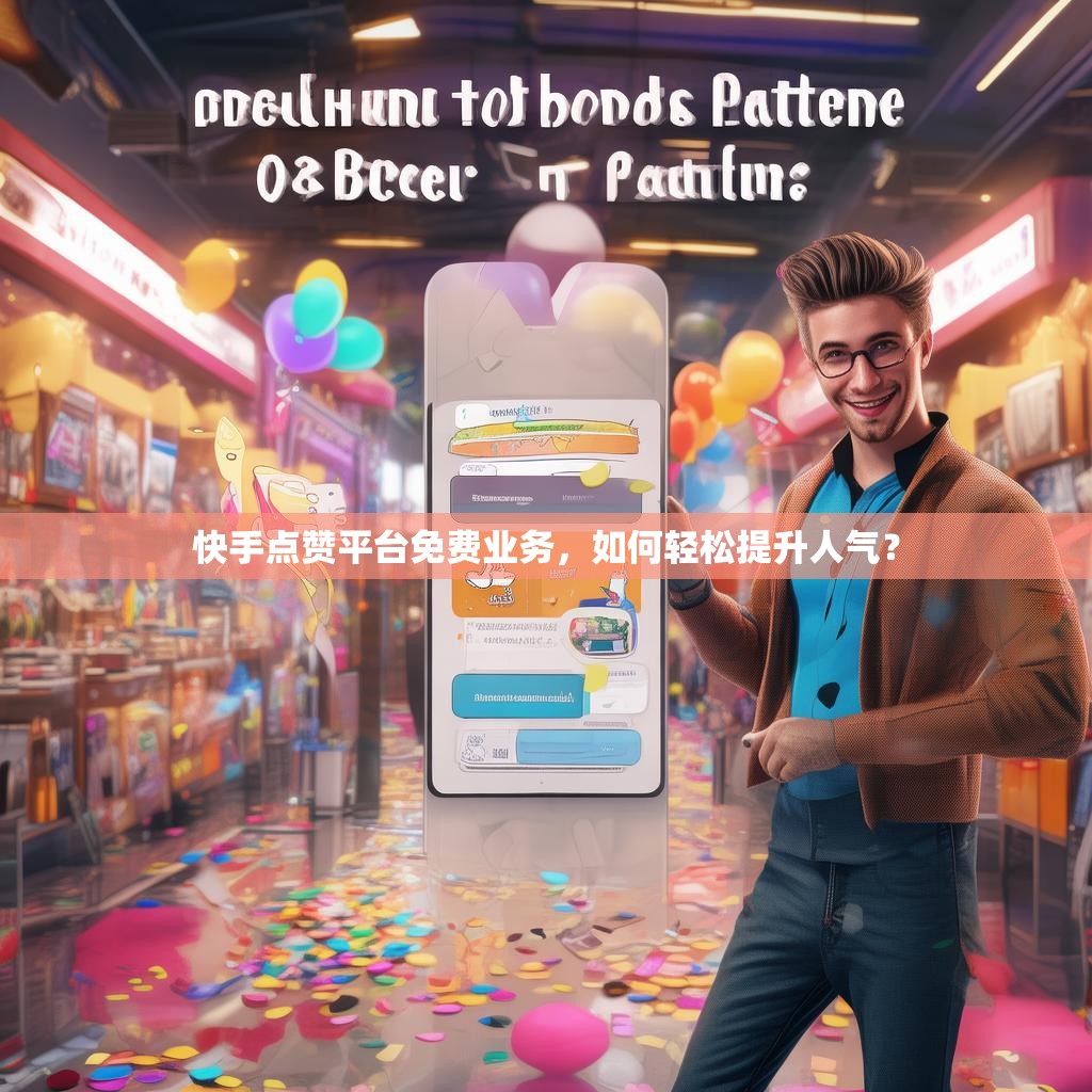 快手点赞平台免费业务,如何轻松提升人气?