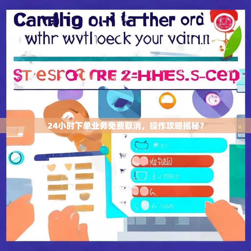 24小时下单业务免费取消，操作攻略揭秘？