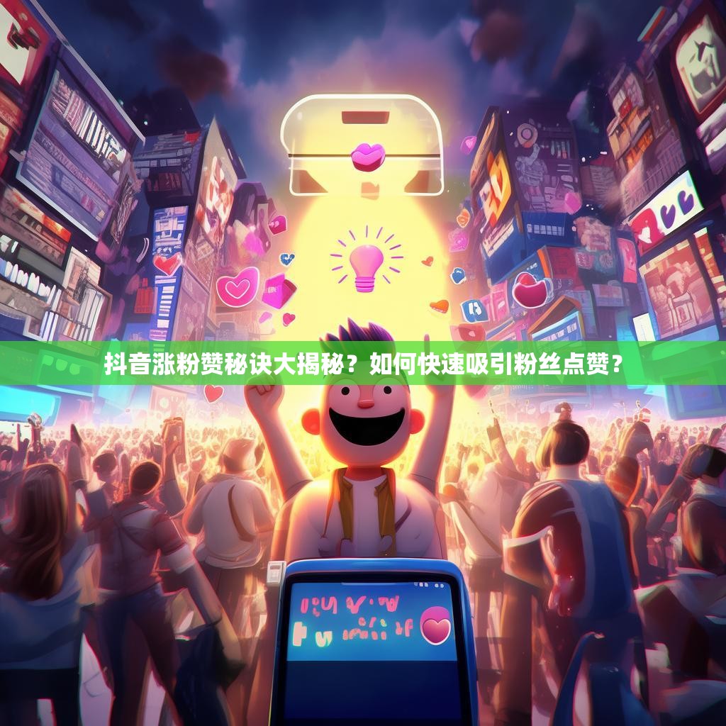 抖音涨粉赞秘诀大揭秘？如何快速吸引粉丝点赞？