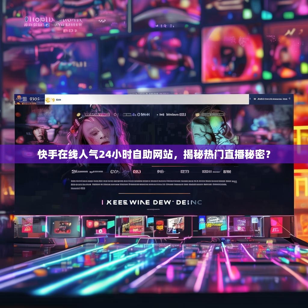 快手在线人气24小时自助网站，揭秘热门直播秘密？
