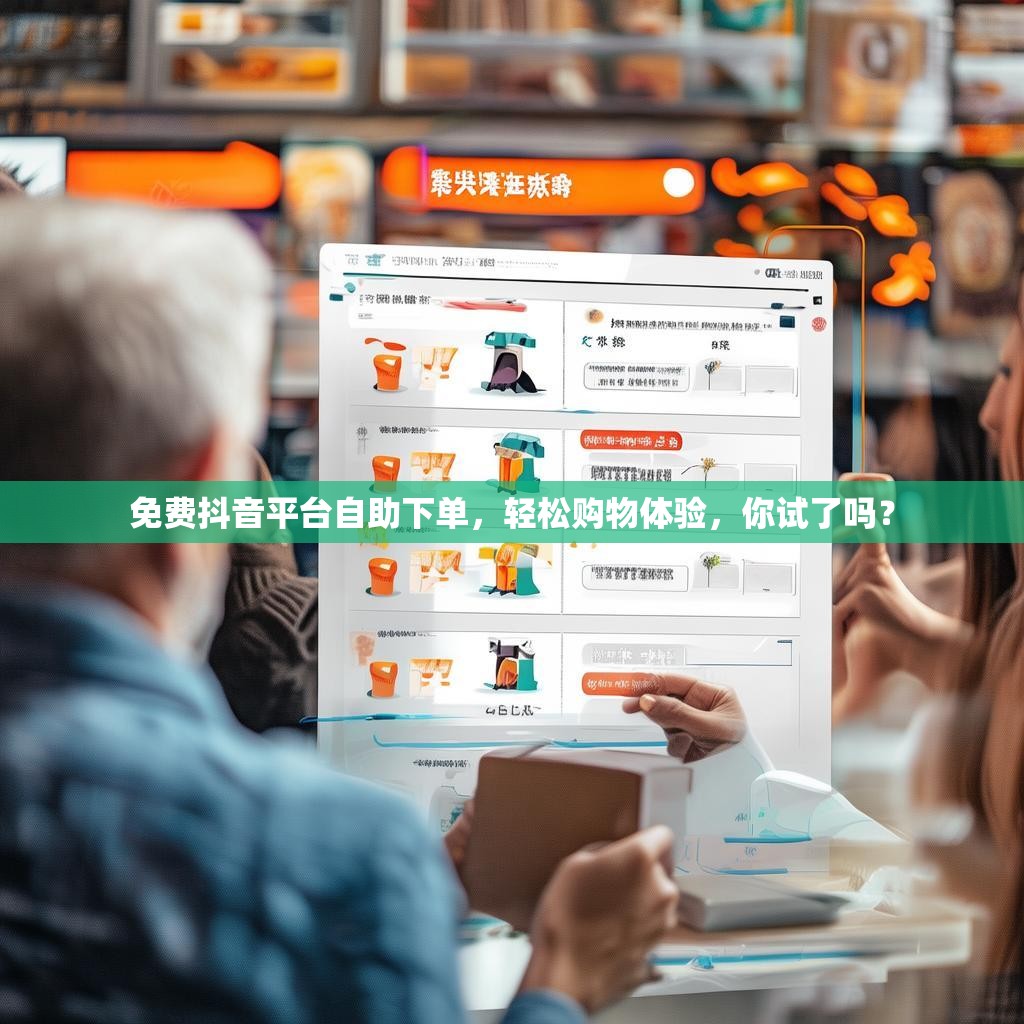 免费<strong><mark>抖</mark></strong>音平台自助下单，轻松购物体验，你试了吗？