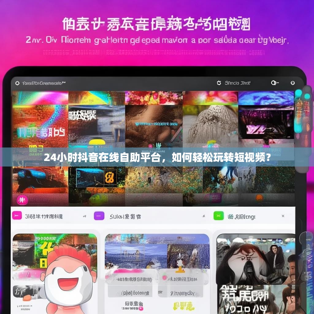 24小时抖音在线自助平台，如何轻松玩转短视频？