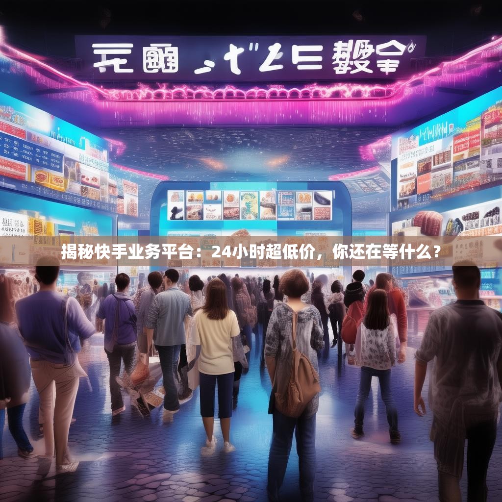 揭秘快手业务平台：24小时超低价，你还在等什么？