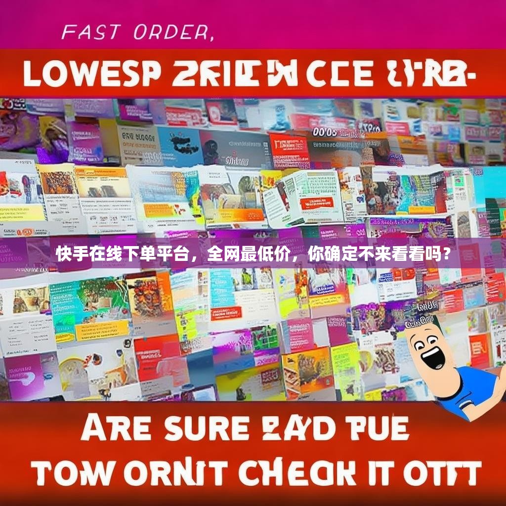 快手在线下单平台，全网最低价，你确定不来看看吗？