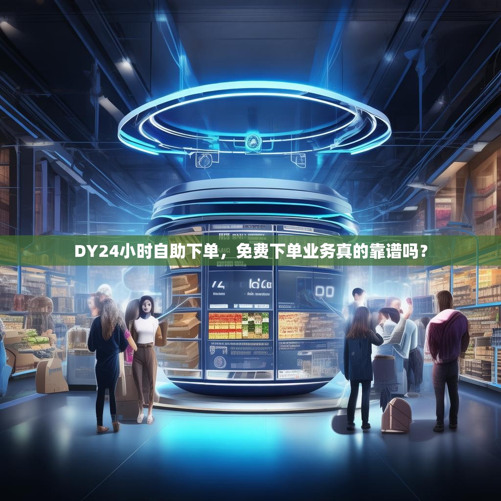 DY24小时自助下单，免费下单业务真的靠谱吗？