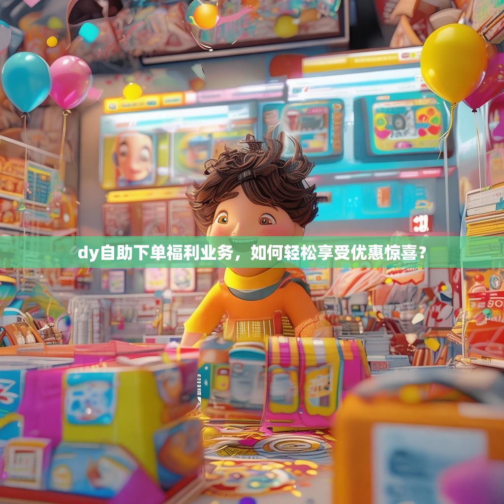 dy自助下单福利业务，如何轻松享受优惠惊喜？