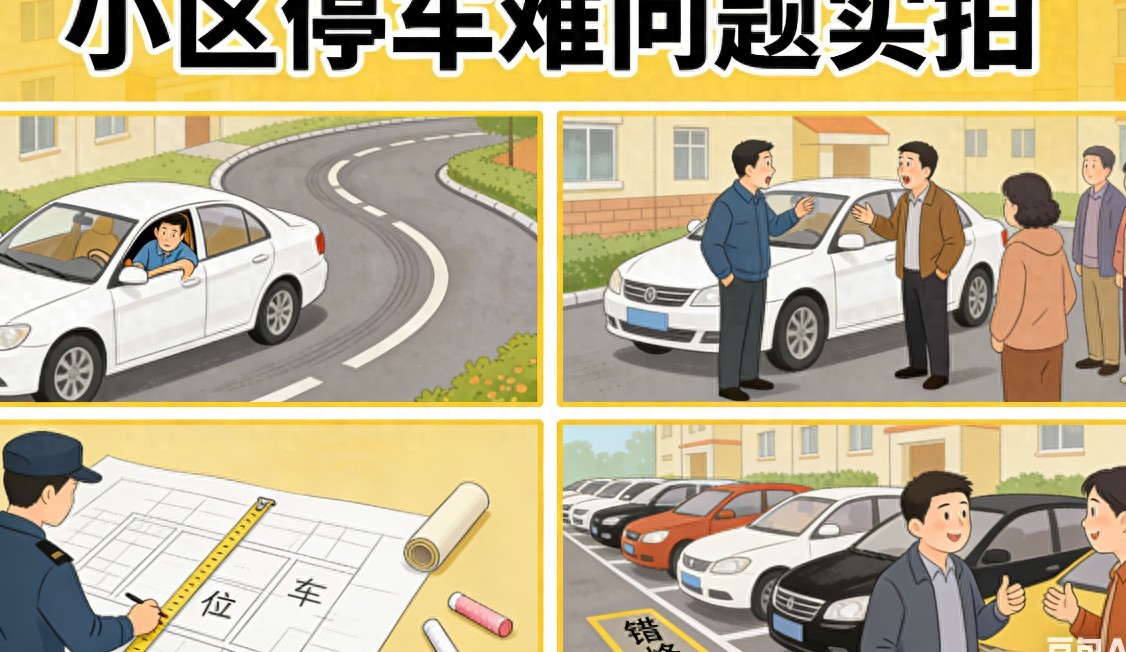 破解停车困局_违章停车_小区停车难