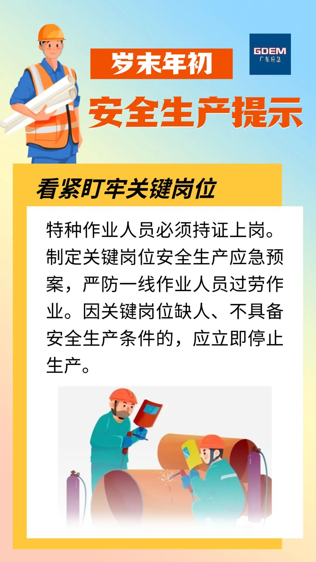 岁末年初安全生产提示_强化重点作业环节安全管控_违章安全教育